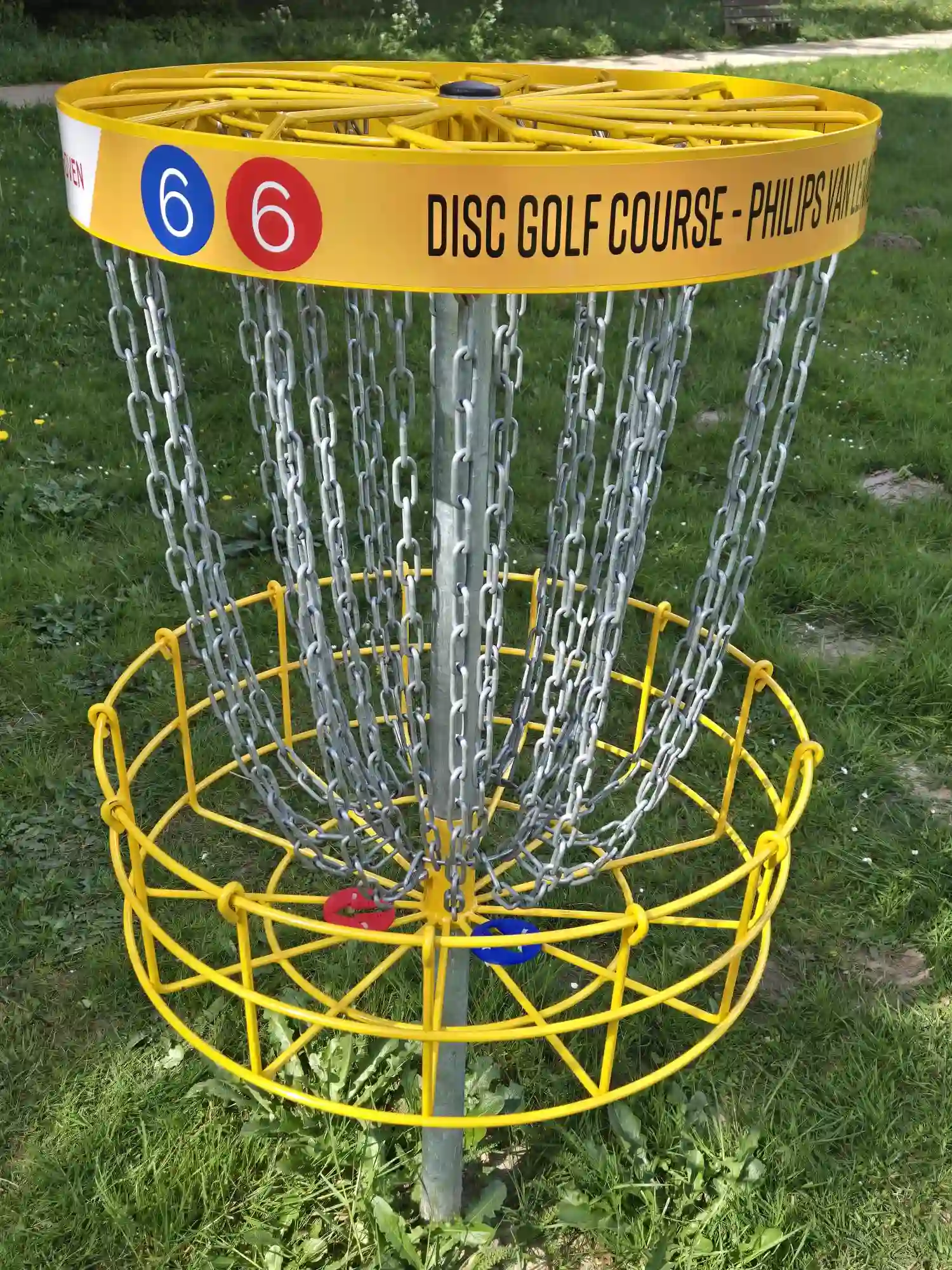 Foto van de Eindhoven discgolf course 7